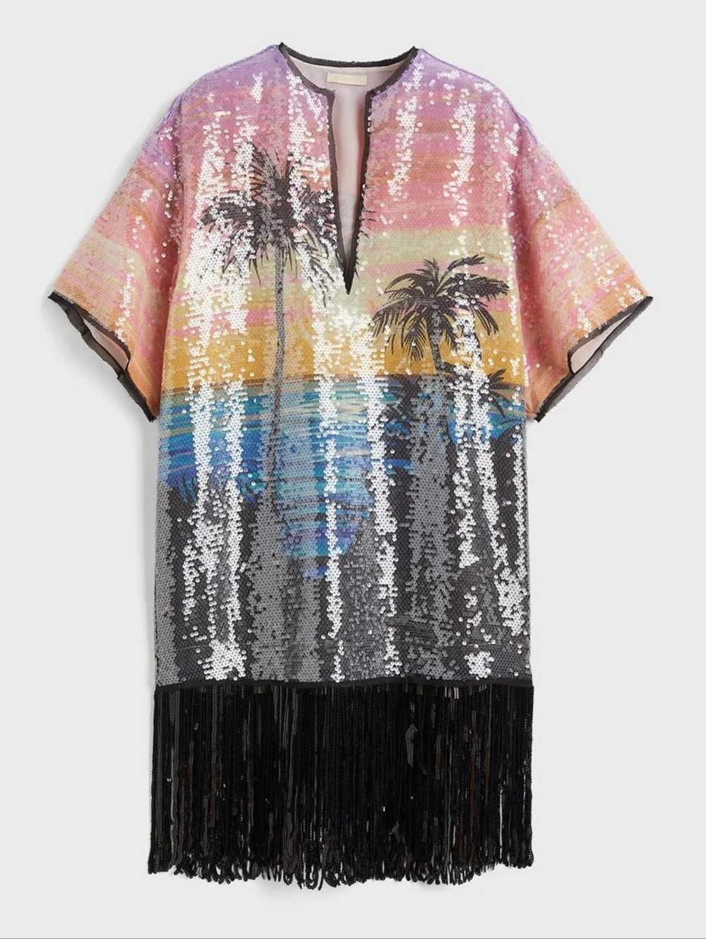 H&M Sequin Shiny Dress XXL
